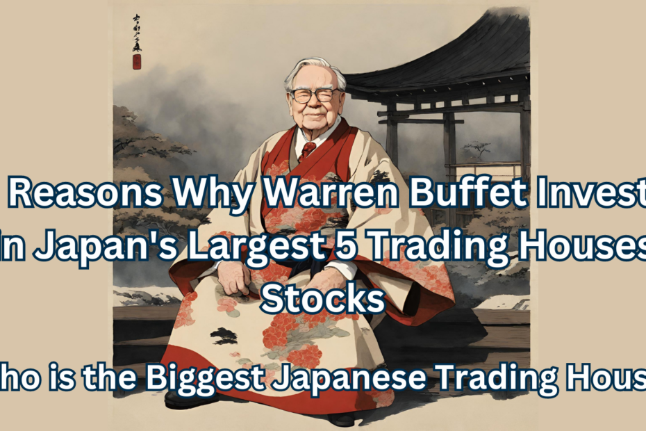 5 Reasons Why Warren Buffet Invests in Japan's Largest 5 Trading Houses Stocks. Who is the Biggest Japanese Trading House